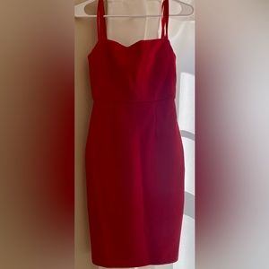 Hello Molly red dress with straps.  Size Small